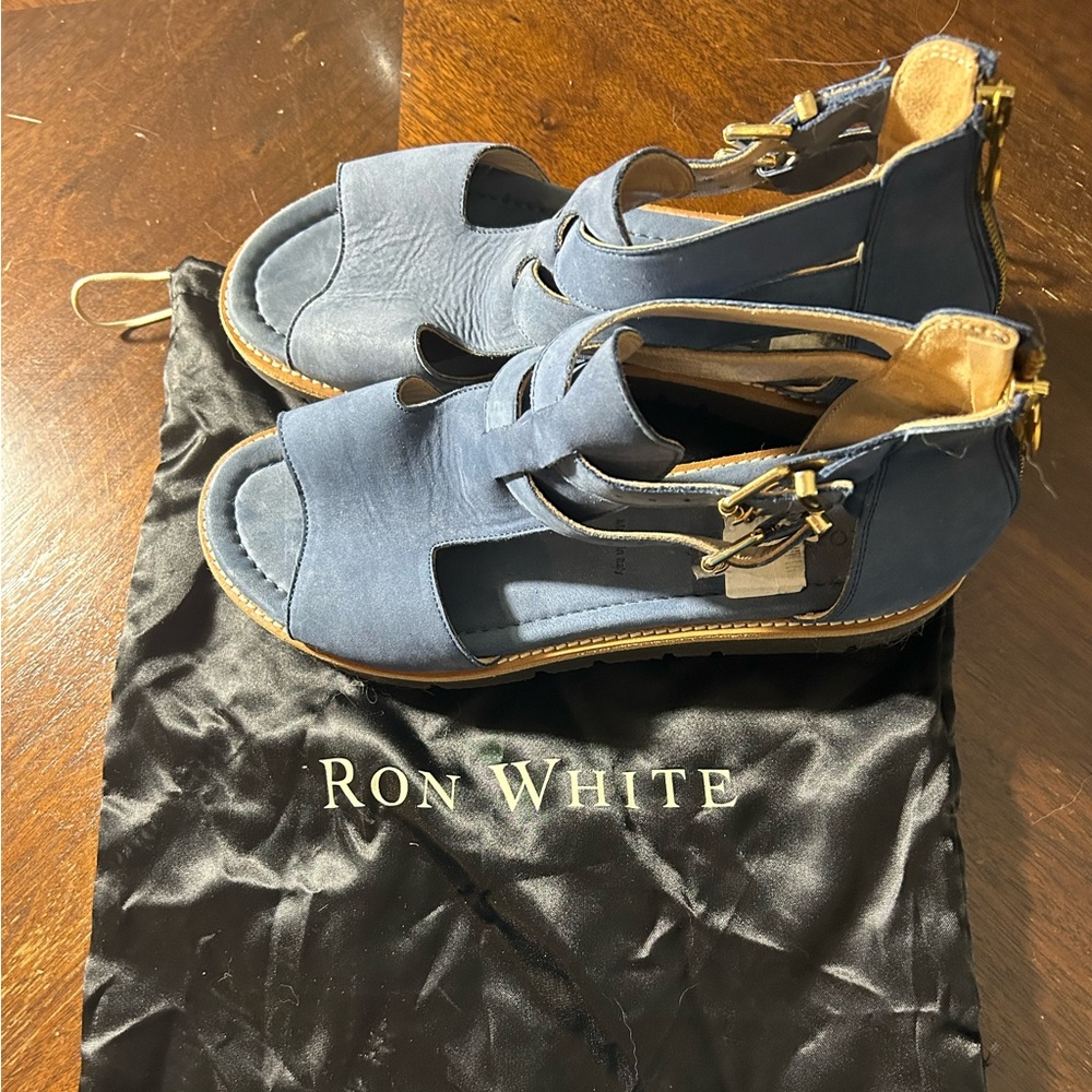 Cruise ready!! Ron White Women's Blue SandalsRon White new women’s sandals